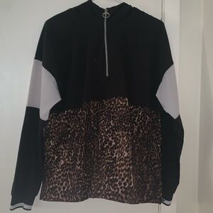 Calvin Klein Performance Hooded Windbreaker Jacket Size Medium